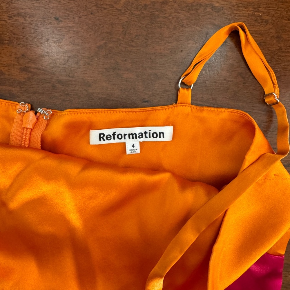 Reformation Two-Tone Mini Dress - Picture 3 of 3